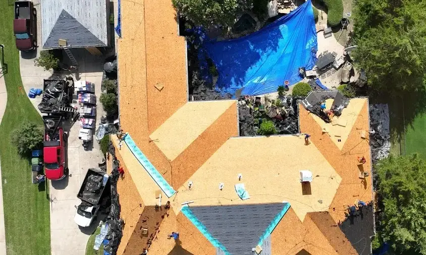 Professional Roof Repair being performed in Jerome